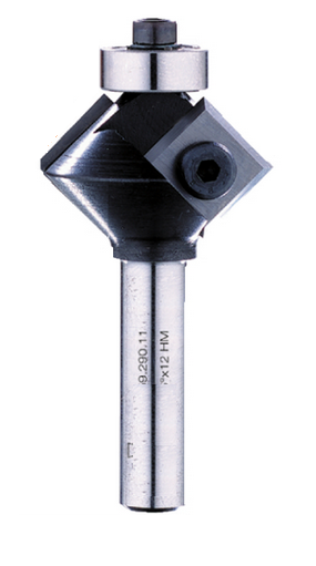 Replaceable Knife Chamfer Router Bit - 2 Knife - tungstenandtool