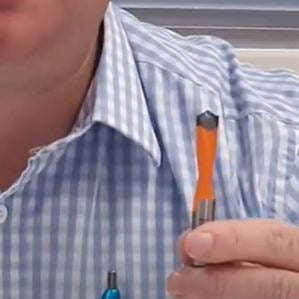 How do I tell whether my Boring Bits are Right hand or left hand Rotation?