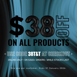 START 2026 WITH $38 OFF. T&C apply.