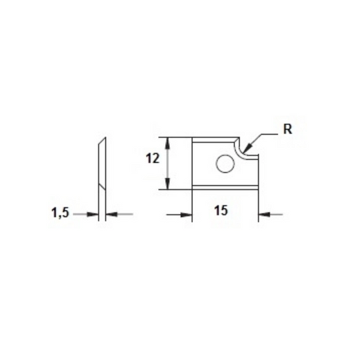 Replaceable Edge Bander Knife - LH and RH - tungstenandtool NZ