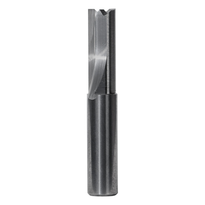 For all general purpose routing, grooving, rebating. For longer life routing abrasive type materials. Solid Tungsten Straight Router Bit - 2 Flute - 1/4" Shank - tungstenandtool. 