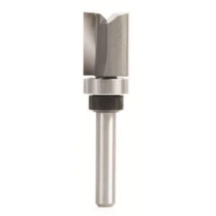 2 Flute Tungsten Tipped Inverted Flush Trim Router Bit - 1/4