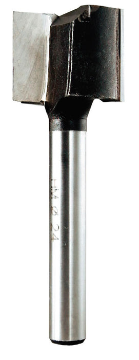 Tungsten Tipped Straight Router Bit - 2 Flute - 1/4" Shank - tungstenandtool