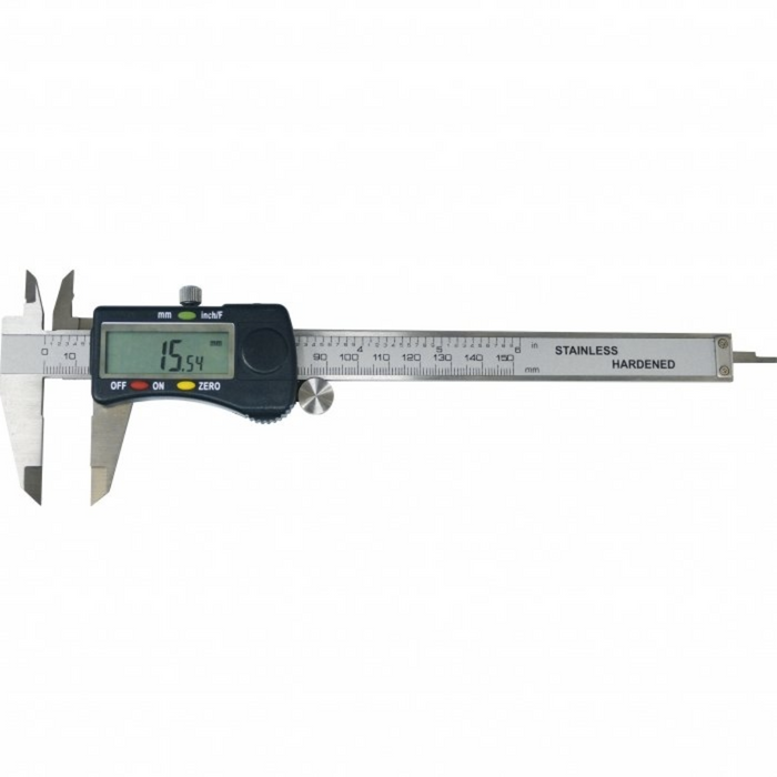 Leave your tape! There’s no better way to accurately measure than with one of our digital callipers! Features: metric, inch & fraction