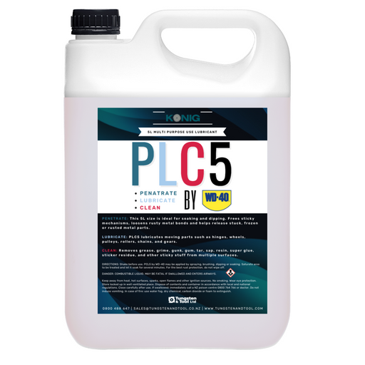 This product acts as a lubricant, rust preventative, penetrant and moisture displacer. Also keeps your cutting tools gunk free, lubricated and ready for heavy duty use.