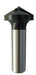 Tungsten Tipped "V" Groove Router Bit - 2 Flute - 1/4" Shank - tungstenandtool