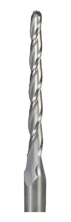 Solid Tungsten Spiral Upcut  Taper Cutter - 2 Flute - tungstenandtool