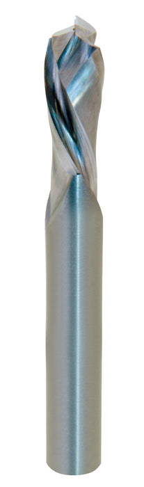 Solid Tungsten Dual Core Compression Cutter - 2 Flute - tungstenandtool