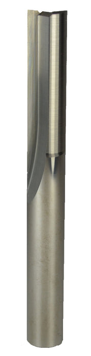 Solid Tungsten V Flute Straight Cutter - 2 Flute - Imperial Range - tungstenandtool