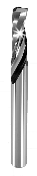 Solid Tungsten O Flute Upcut Super O Cutter - Single Flute - tungstenandtool
