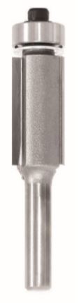 Tungsten Tipped Flush Trim Router Bit - 2 Flute - 1/4" Shank - tungstenandtool